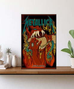 metallica m72 wall art may 23 2025 lincoln financial field tentacle monster poster1