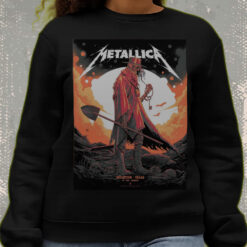 metallica m72 world tour sweatshirt june 14 2025 houston texas exclusive reaper graphic 3
