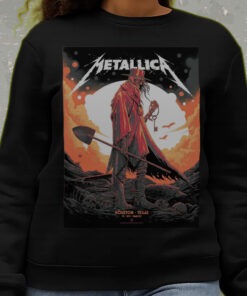 metallica m72 world tour sweatshirt june 14 2025 houston texas exclusive reaper graphic 3