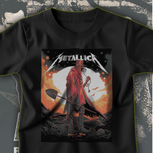 metallica m72 world tour t shirt june 14 2025 houston tx nrg stadium death reaper key art 1