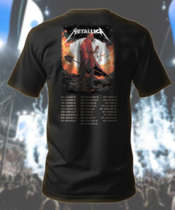 metallica m72 world tour t shirt june 14 2025 houston tx nrg stadium death reaper key art 2
