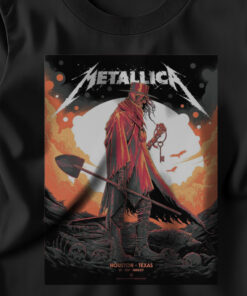 metallica m72 world tour t shirt june 14 2025 houston tx nrg stadium death reaper key art 4
