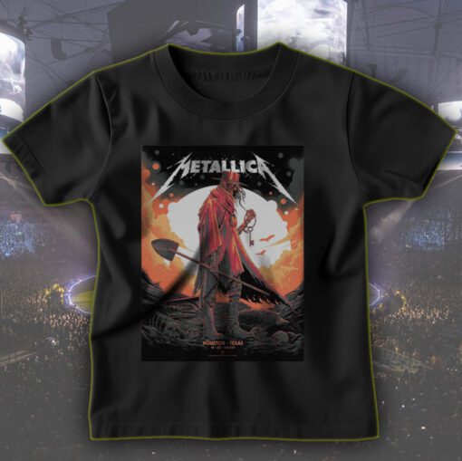 metallica m72 world tour t shirt june 14 2025 houston tx nrg stadium death reaper key art
