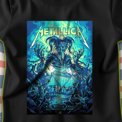 metallica m72 world tour t shirt june 3 2025 atlanta georgia mercedes benz stadium demon ram apocalypse art 2