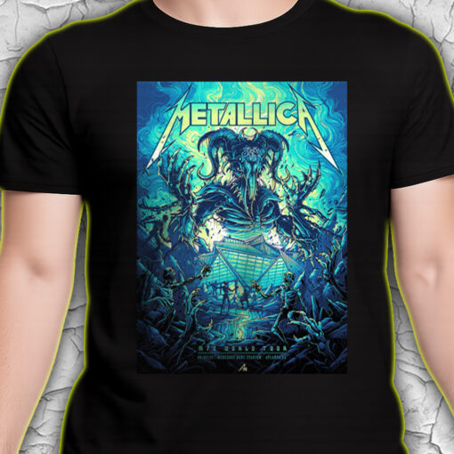 metallica m72 world tour t shirt june 3 2025 atlanta georgia mercedes benz stadium demon ram apocalypse art 4