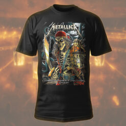 metallica m72 world tour t shirt june 8 2025 tampa fl raymond james stadium pirate skeleton concert art 1