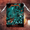 metallica north american tour 2025 poster cthulhu monster m72 artwork official canvas print