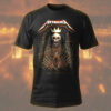metallica north american tour 2025 shirt skeleton king crown design m72 world tour official apparel 1