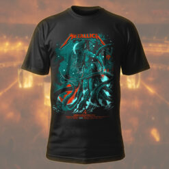 metallica north american tour shirt 2025 cthulhu sea monster art m72 collector merch tee hoodie more 1