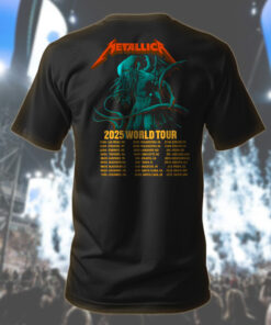 metallica north american tour shirt 2025 cthulhu sea monster art m72 collector merch tee hoodie more 2