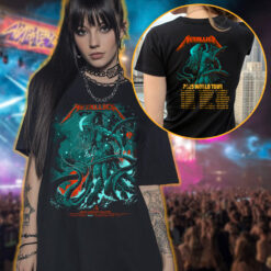 metallica north american tour shirt 2025 cthulhu sea monster art m72 collector merch tee hoodie more 3