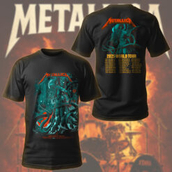metallica north american tour shirt 2025 cthulhu sea monster art m72 collector merch tee hoodie more