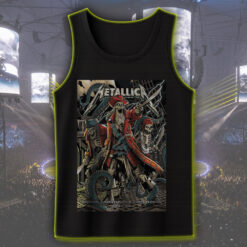 metallica pirate skeleton tank top m72 tour tampa june 6 2025 raymond james stadium official merch