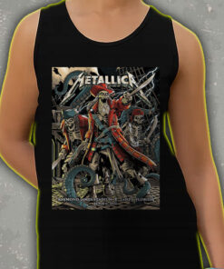 metallica pirate skeleton tank top m72 tour tampa june 6 2025 raymond james stadium official merch 3