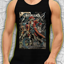 metallica pirate skeleton tank top m72 tour tampa june 6 2025 raymond james stadium official merch 4