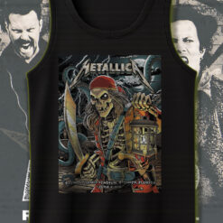 metallica pirate skeleton tank top m72 tour tampa june 8 2025 raymond james stadium official merch 1