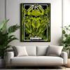 metallica squindo art canvas bay area exhibit june 21 2025 104 seasons limited wall poster design 1