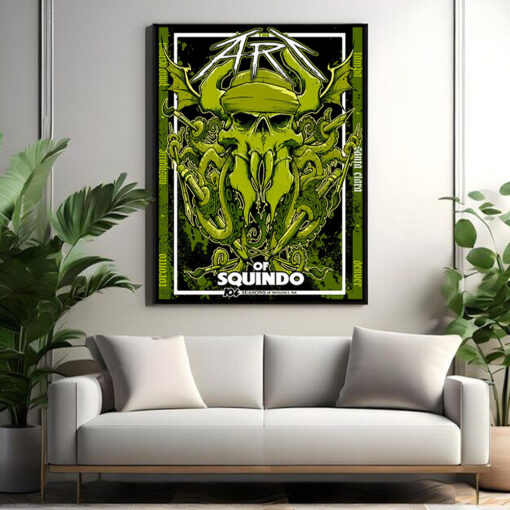 metallica squindo art canvas bay area exhibit june 21 2025 104 seasons limited wall poster design 1
