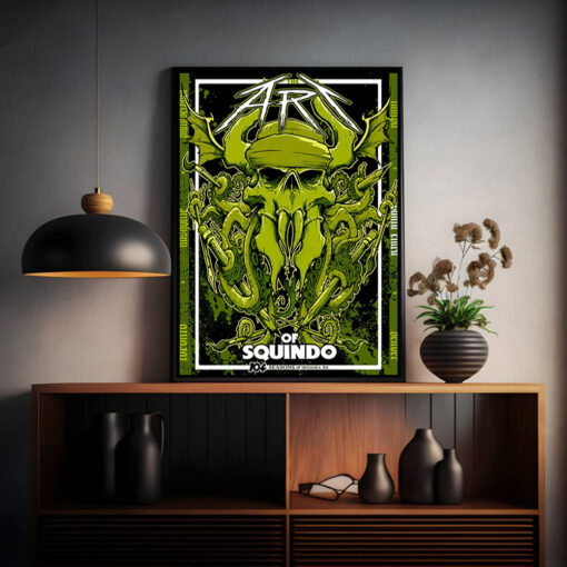 metallica squindo art canvas bay area exhibit june 21 2025 104 seasons limited wall poster design 2