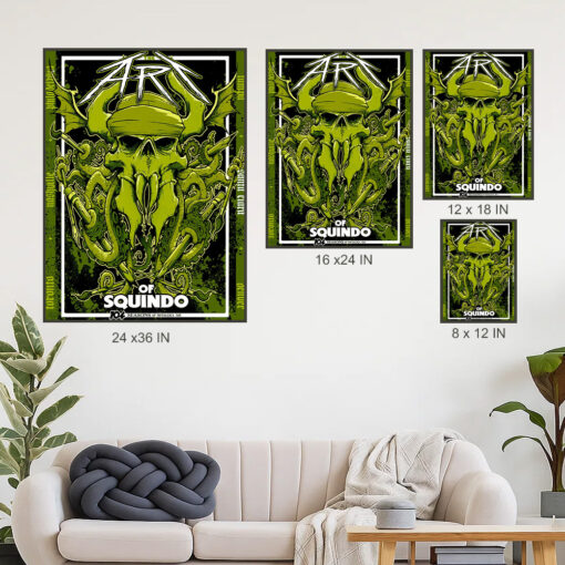 metallica squindo art canvas bay area exhibit june 21 2025 104 seasons limited wall poster design