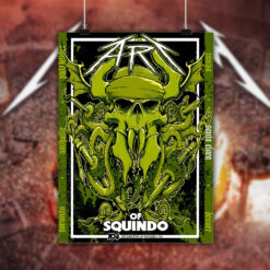 metallica squindo art canvas bay area exhibit june 21 2025 104 seasons limited wall poster design