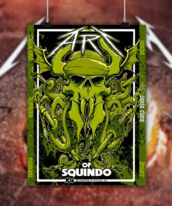 metallica squindo art canvas bay area exhibit june 21 2025 104 seasons limited wall poster design