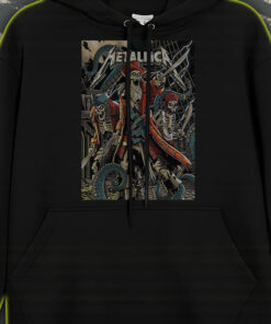 metallica tampa hoodie june 6 2025 m72 world tour pirate skeleton kraken design raymond james stadium 1
