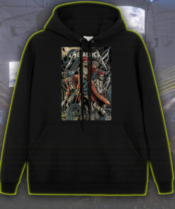 metallica tampa hoodie june 6 2025 m72 world tour pirate skeleton kraken design raymond james stadium
