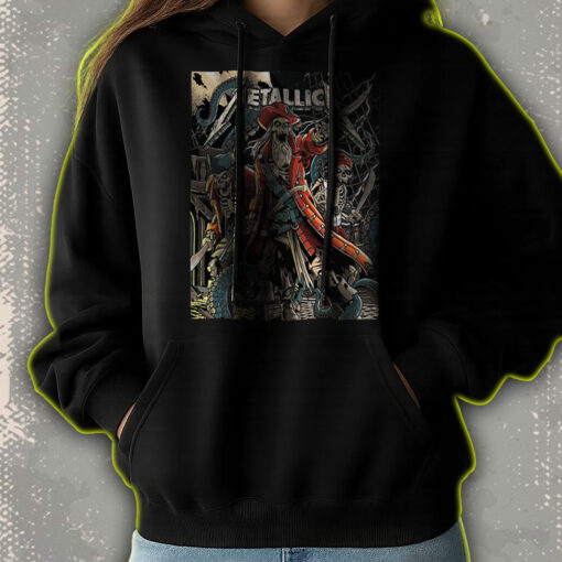 metallica tampa hoodie june 6 2025 m72 world tour pirate skeleton kraken design raymond james stadium 3
