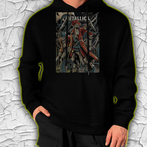 metallica tampa hoodie june 6 2025 m72 world tour pirate skeleton kraken design raymond james stadium 4