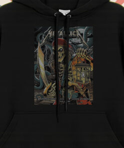 metallica tampa hoodie june 8 2025 m72 world tour pirate skeleton kraken design raymond james stadium 1