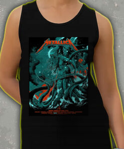 metallica tank top m72 tour 2025 north america tentacle monster artwork official concert merch 3