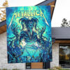 metallica tour flag june 3 2025 mercedes benz stadium m72 skeleton demon ram artwork atlanta show banner 2
