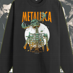 metallica until it sleeps long sleeve load era design skeleton reaper tour art 2025 1