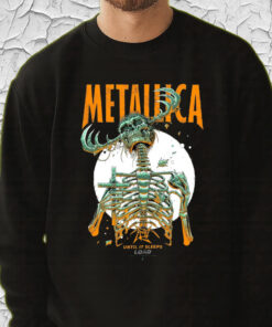metallica until it sleeps sweatshirt load era reaper skeleton art 2025 collectible concert style 4