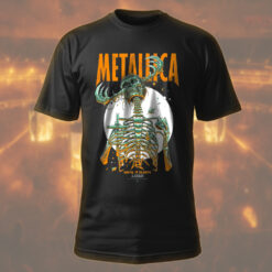 metallica until it sleeps t shirt load era tour design skeleton reaper art limited edition 2025 merch 1