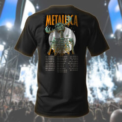 metallica until it sleeps t shirt load era tour design skeleton reaper art limited edition 2025 merch 2