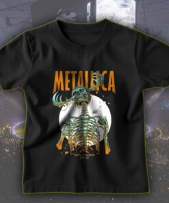 metallica until it sleeps t shirt load era tour design skeleton reaper art limited edition 2025 merch