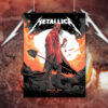 metallica wall art poster m72 tour houston june 14 2025 nrg stadium death reaper design