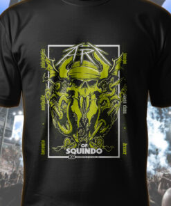 the art of squindo 2025 limited edition t shirt metallica bay area exhibit 104 seasons artist drop 1