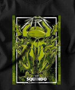 the art of squindo 2025 limited edition t shirt metallica bay area exhibit 104 seasons artist drop 2