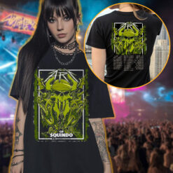 the art of squindo 2025 limited edition t shirt metallica bay area exhibit 104 seasons artist drop 3