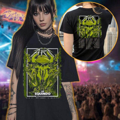 the art of squindo 2025 limited edition t shirt metallica bay area exhibit 104 seasons artist drop 3