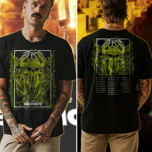 the art of squindo 2025 limited edition t shirt metallica bay area exhibit 104 seasons artist drop 4