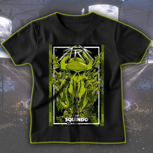 the art of squindo 2025 limited edition t shirt metallica bay area exhibit 104 seasons artist drop