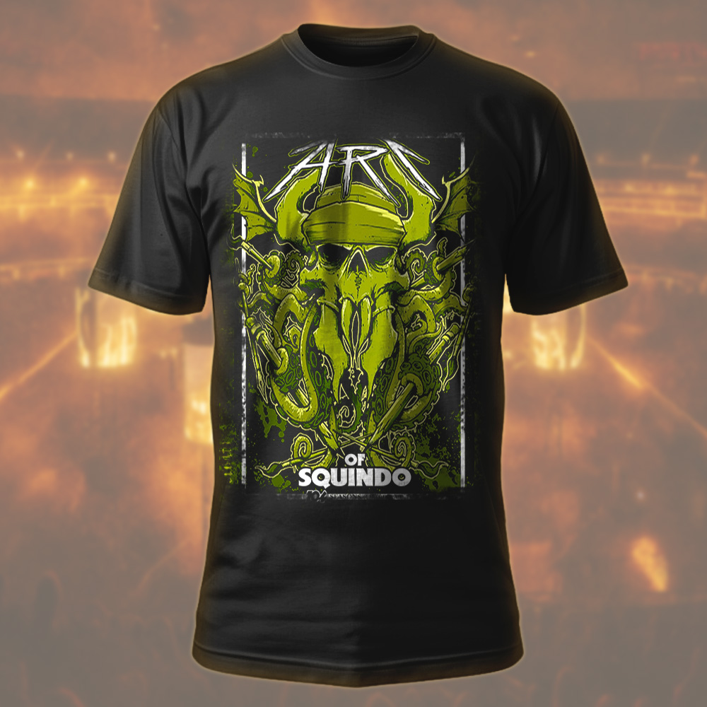 the art of squindo 2025 limited edition t shirt metallica bay area exhibit 104 seasons artist drop