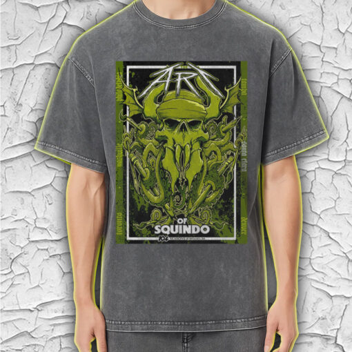 the art of squindo by metallica 2025 acid wash tee bay area limited skull edition 2