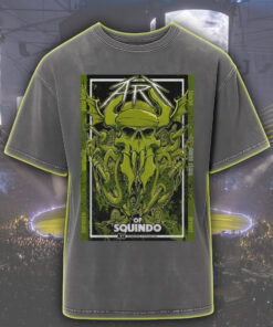the art of squindo by metallica 2025 acid wash tee bay area limited skull edition