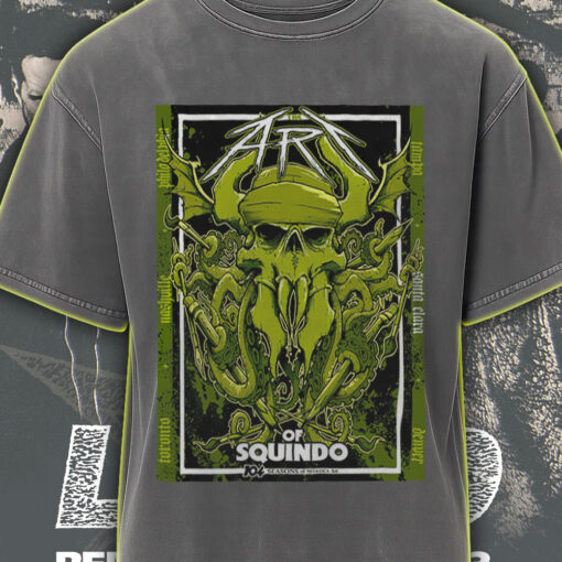 the art of squindo by metallica 2025 acid wash tee bay area limited skull edition 3