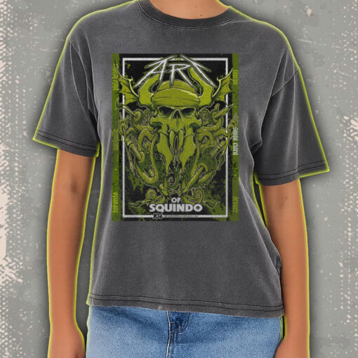 the art of squindo by metallica 2025 acid wash tee bay area limited skull edition 4